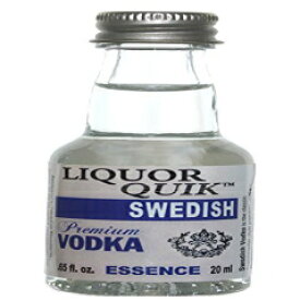 Liquor Quik ナチュラル ウォッカ エッセンス、20 mL (スウェーデン ウォッカ) Liquor Quik Natural Vodka Essence, 20 mL (Swedish Vodka)