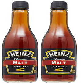 ハインツ グルメ モルト ビネガー、12 液量オンス ボトル (2 個パック) Heinz Gourmet Malt Vinegar, 12 Fl Oz Bottle (Pack of 2)
