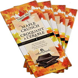 ターキーヒル 4パック メープルチョコレート メープルクランチ ダークチョコレート by TURKEY HILL SUGARBUSH Turkey Hill 4 Pack Maple Chocolates Maple Crunch Dark Chocolate by TURKEY HILL SUGARBUSH