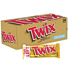TWIX フルサイズ キャラメル チョコレート クッキー キャンディー バー、1.79 オンス 36カウントボックス TWIX Full Size Caramel Chocolate Cookie Candy Bar, 1.79 oz. 36-Count Box