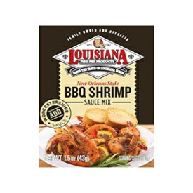 ルイジアナ フィッシュフライ BBQ シュリンプ ソース ミックス、1.5 オンス (12 個パック) Louisiana Fish Fry BBQ Shrimp Sauce Mix, 1.5-Ounce (Pack of 12)