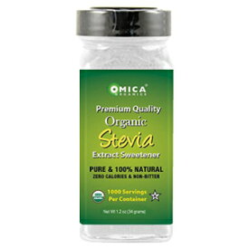 Omica Organics ステビア抽出甘味料パウダー (1.7 オンス) Omica Organics Stevia Extract Sweetener Powder (1.7 oz)