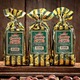 1955 年以降のマスコット ナッツとキャンディ ギフト - (3) ミルク チョコレートで覆われたジョージア ピーカンナッツ 12 オンスの袋 Mascot Nut and Candy Gifts since 1955- (3) 12 oz Bags of Milk Chocolate covered Georgia Pecans