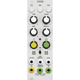 Tiptop Audio ZVERB リバーブ エフェクト コレクション (ホワイト) ユーロラック モジュール Tiptop Audio ZVERB Reverb Effect Collection (White) Eurorack Module