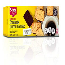 Schar チョコレートディップクッキー、5.3オンス箱（4個パック） Schar Chocolate-Dipped Cookies, 5.3-Ounce Boxes (Pack of 4)