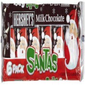 ハーシー ミルクチョコレート サンタバー、1.2オンスバー6本、7.2オンスパッケージ Hershey's Milk Chocolate Santa Bar, 6-Count of 1.2-Ounce bars, 7.2-Ounce Package