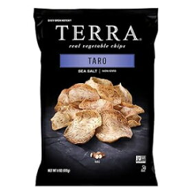 6オンス（1パック）、塩味、海塩入りテラタロ野菜チップス、6オンス 6 Ounce (Pack of 1), Salted, Terra Taro Vegetable Chips with Sea Salt, 6 Oz