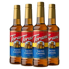 Torani シロップ、塩キャラメル、25.4 オンス (4 個パック) Torani Syrup, Salted Caramel, 25.4 Ounces (Pack of 4)