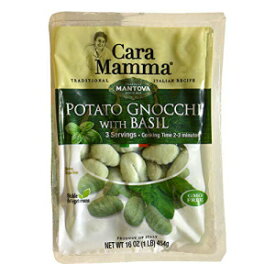 マントヴァ バジルポテトニョッキ、1ポンド（6個パック） Mantova Basil Potato Gnocchi, 1 Pound (Pack of 6)