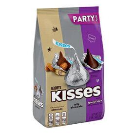 HERSHEY'S KISSES チョコレートキャンディ詰め合わせ、バルク、33オンスバルクパーティーバッグ HERSHEY'S KISSES Assorted Chocolate Candy, Bulk, 33 oz Bulk Party Bag