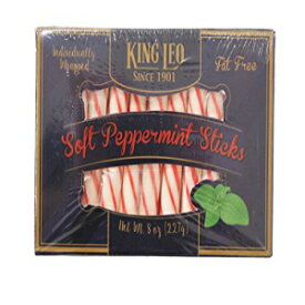 キング レオ ペパーミント ソフト スティック 8 オンス 箱 King Leo Peppermint Soft Sticks 8 oz. Box