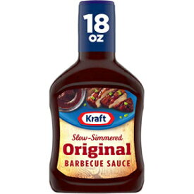 クラフトオリジナル じっくり煮込んだBBQバーベキューソース（18オンスボトル） Kraft Original Slow-Simmered BBQ Barbecue Sauce (18 oz Bottle)