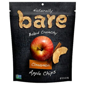 ベア ベイクド クランチ (2 個パック) (アップルチップス - シナモン、3.4 オンス (96 グラム)) Bare Baked Crunchy (Pack of 2) (Apple Chips - Cinnamon, 3.4 oz.(96 grams))