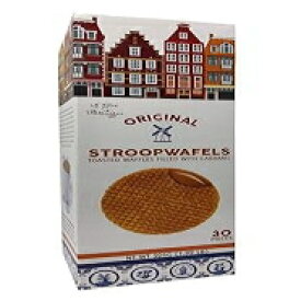 1.99ポンド（1パック）、オリジナルのストロープワッフル - キャラメルを詰めたトーストワッフル 1.99 Pound (Pack of 1), Original Stroopwafels- Toasted Waffles filled with Caramel