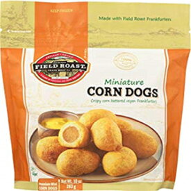 フィールドロースト プレミアム ミニチュア コーンドッグ、10 オンス (8 個パック) Fieldroast Premium Miniature Corn Dogs, 10 Ounce (Pack of 8)