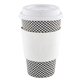 レストランウェア Restpresso ホワイトペーパー コーヒーカップ スリーブ - 12/16 / 20 オンスのカップに適合 - 50 カウントボックス Restaurantware Restpresso White Paper Coffee Cup Sleeve - Fits 12/16 / 20 oz Cups - 50 count box