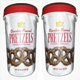 Utz: チョコレート風味のプレッツェル 15 オンス （2パック） Utz: Chocolate Flavored Pretzels 15 Oz. (2 Pack)