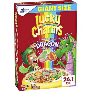 LUCKY CHARMS Cereal, 300g/10.6 oz., Imported from Canada)