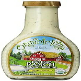 Organicville, ランチドレッシング、オーガニック、乳製品フリー、グルテンフリー、8 オンス Organicville, Ranch Dressing, Organic, Dairy Free, Gluten Free, 8 oz