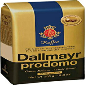 Dallmayr Prodomo 全豆コーヒー、8.8 オンス Dallmayr Prodomo Whole Bean Coffee, 8.8 Ounce