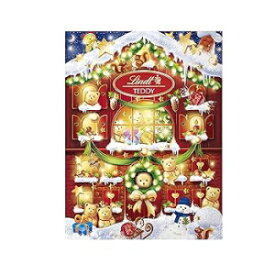 リンツ ホリデー チョコレート テディベア アドベント カレンダー、6.1 オンス (2021年) Lindt Holiday Chocolate Teddy Bear Advent Calendar, 6.1 oz. (2021)