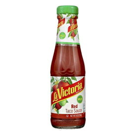 ラ・ヴィクトリア マイルドレッドタコソース、8オンス (12個パック) La Victoria Mild Red Taco Sauce, 8 Ounce (Pack of 12)