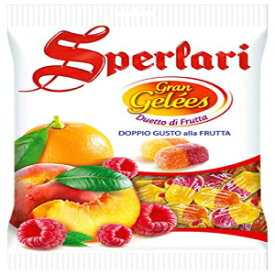 スペラーリ「グラン デュエット」フルーツ ゼリー キャンディ (6.17 オンス | 175 g) Sperlari "Gran Duetto" Fruit Jelly Candy (6.17 Oz | 175 g)
