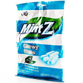 Mintz Chewy Candy ペパーミント、125 グラム (3 個パック) Mintz Chewy Candy Peppermint, 125 Gram (Pack of 3)