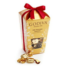 ゴディバ ショコラティエ キャラメルバケット ギフトボックス 30個入 ミルクチョコレート Godiva Chocolatier 30 Piece Caramels Bucket Gift Box, Milk Chocolate
