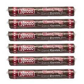 Necco チョコレートキャンディウエハース - 6 個パック Necco Chocolate Candy Wafers - 6 Pack