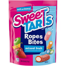 8 Ounce, Pack of 1, Ropes Bites, SweeTARTS Rope Bites Candy, Mixed Fruit, 8 Ounce