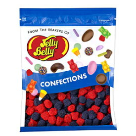 Jelly Belly ストロベリーとブルーベリー キャンディー - 1 ポンド (16 オンス) 再密封可能なバッグ - 本物、公式、供給源から直接 Jelly Belly Strawberries and Blueberries Candy - 1 Pound (16 Ounces) Resealable Bag - Genuine, Offic