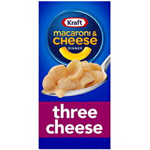 Ntg 3 `[Y }Jj & `[Y fBi[ ~jVF pX^t (7.25 IX {bNX) Kraft Three Cheese Macaroni & Cheese Dinner with Mini-Shell Pasta (7.25 oz Box)