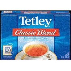 テトリー クラシック ブレンド 紅茶、100 カウント (12 個パック) Tetley Classic Blend Black Tea, 100 Count (Pack of 12)