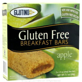Glutino アップル ブレックファスト バー - 12x7.05 オンス Glutino Apple Breakfast Bar - 12x7.05 Oz