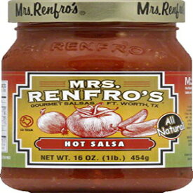 ミセス・レンフロのホット・サルサ (6x16オンス) Mrs Renfro's Hot Salsa (6x16oz)
