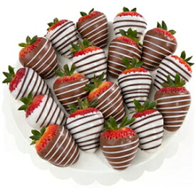 ベリーバイツ チョコレートでコーティングされたストロベリー 18 個 (楽しいサイズ) 18 Berry Bites Chocolate Covered Strawberries (Fun Size)