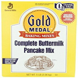ゴールドメダル コンプリートバターミルクパンケーキミックス、5ポンド箱 Gold Medal Complete Buttermilk Pancake Mix, 5-Pound Box