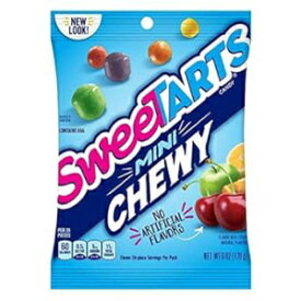 Sweetarts タンジー キャンディ ミニ チューイ 6 オンス バッグ (2 個パック) Sweetarts Tangy Candy Mini Chewy 6 Ounce Bag (Pack of 2)