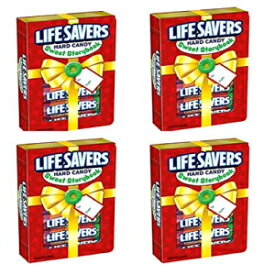 LifeSavers ハード キャンディ スイート ストーリー ブック ホリデー エディション ギフトボックス、5 つのフレーバー - 4 箱、1 箱あたり 6 ロール (合計 24 ロール) LifeSavers Hard Candy Sweet Story Book Holiday Edition Gift Box, Fi