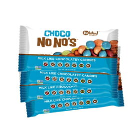 No Whey! Foods 1.62 Ounce (Pack of 4), Chocolate, Vegan, Gluten Free, Nut Free | Choco NoNo's (4 Pack) | Dairy Free, Soy Free, Sesame Free | Allergy Friendly Snacks | No Whey Foods