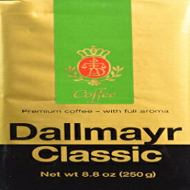 ダルマイヤー クラシック グラウンド コーヒー 250g (4パック) Dallmayr Classic Ground Coffee 250g (4-pack)