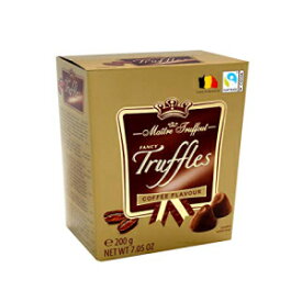メートル・トリュフ チョコレートトリュフのギフトボックス（コーヒー） Gift Box of Maitre Truffout Chocolate Truffels, (Coffee)