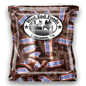 スニッカーズバー ミニサイズ ミルクチョコレート バルク (1ポンド袋) Snickers Bar Mini Size Milk Chocolate Bulk (1 pound Bag)