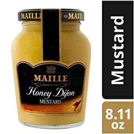 マイユマスタード、ハニーディジョン、8オンス、6カウント Maille Mustard, Honey Dijon, 8 oz, 6 Count
