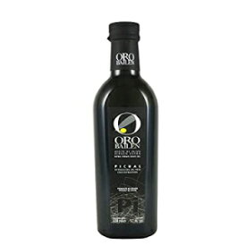 Oro Bailen Reserva Familiar Picual スペイン産低温抽出エキストラバージン オリーブオイル - 0.5 リットル / 16.9 オンス Oro Bailen Reserva Familiar Picual Cold Extracted Extra Virgin Olive Oil from S - 0.5 Liter / 16.9 Ounce