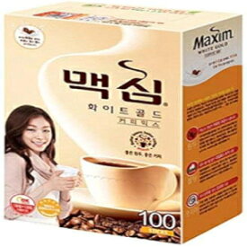 マキシム ホワイト ゴールド インスタント コーヒー - 100 パック (パッケージは異なる場合があります) Maxim White Gold Instant Coffee - 100pks (Packaging May Vary)