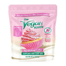 ビーガンナイフグルテンフリー＆ビーガンカップケーキとケーキミックスバースデーケーキフレーバー The Vegan Knife Gluten Free & Vegan Cupcake and Cake Mix Birthday Cake Flavor