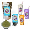 Instant Boba Tea Kit 9 Drink Packets, Straws & Boba Thai, Milk & Green Tea  Latte Kit Gift Box by Buddha Bubbles Boba / DeDe