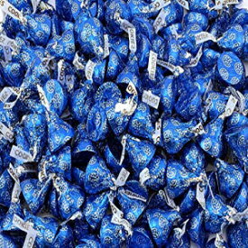 HERSHEY'S KISSES クッキーアンドクリーム チョコレートキャンディ、ブルーホイルラップ - 2ポンドバッグ HERSHEY'S KISSES COOKIES 'N' CREME Chocolate Candy, Blue Foil Wrap - 2 Pound Bag